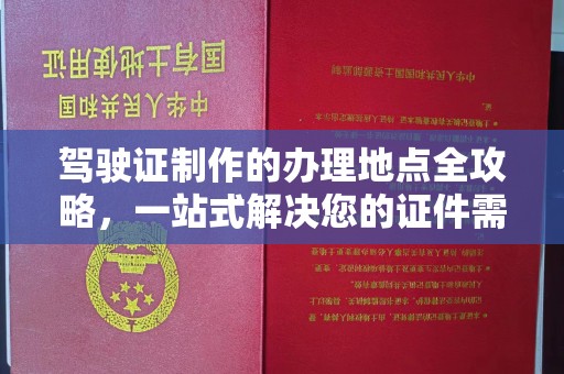 武陟驾驶证制作的办理地点全攻略，一站式解决您的证件需求