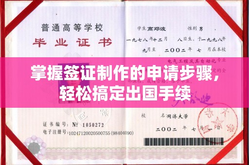 武陟掌握签证制作的申请步骤，轻松搞定出国手续