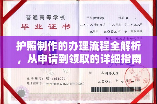 武陟护照制作的办理流程全解析，从申请到领取的详细指南