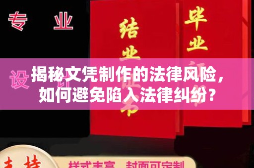 武陟揭秘文凭制作的法律风险，如何避免陷入法律纠纷？