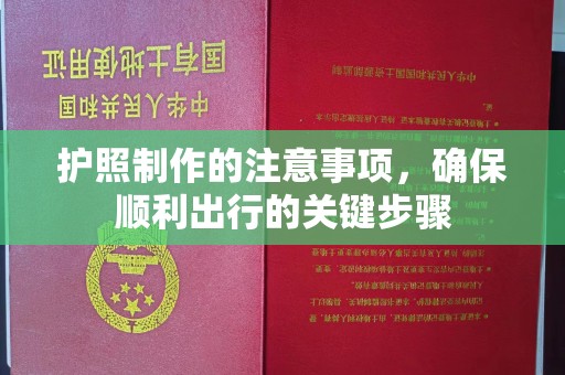 武陟护照制作的注意事项，确保顺利出行的关键步骤