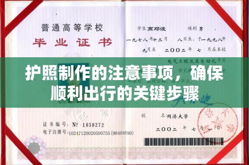 武陟护照制作的注意事项，确保顺利出行的关键步骤