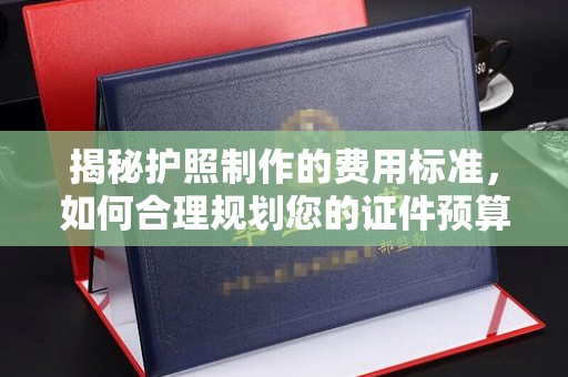 武陟揭秘护照制作的费用标准，如何合理规划您的证件预算